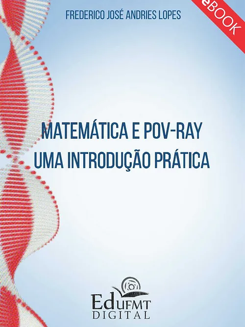 Capa da primeira edição de Matemática com POV-Ray: Uma introdução prática